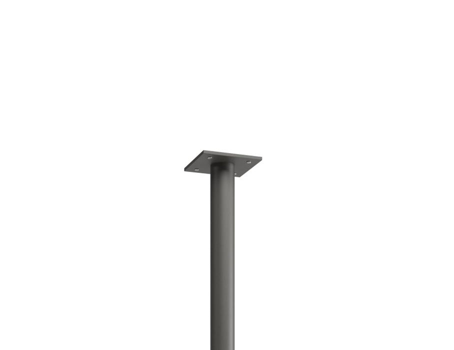 Roku Bar Table Base and Pole 110cm Charcoal