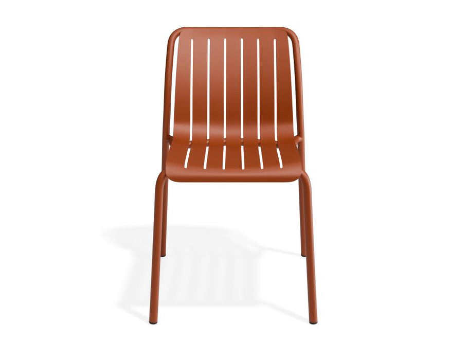 Roku Outdoor Dining Chair in Matt Papaya - Chair Only