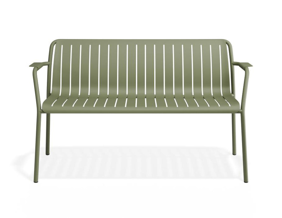 Roku Garden Bench 125cm - Outdoor - Eucalyptus Green - Chair Only