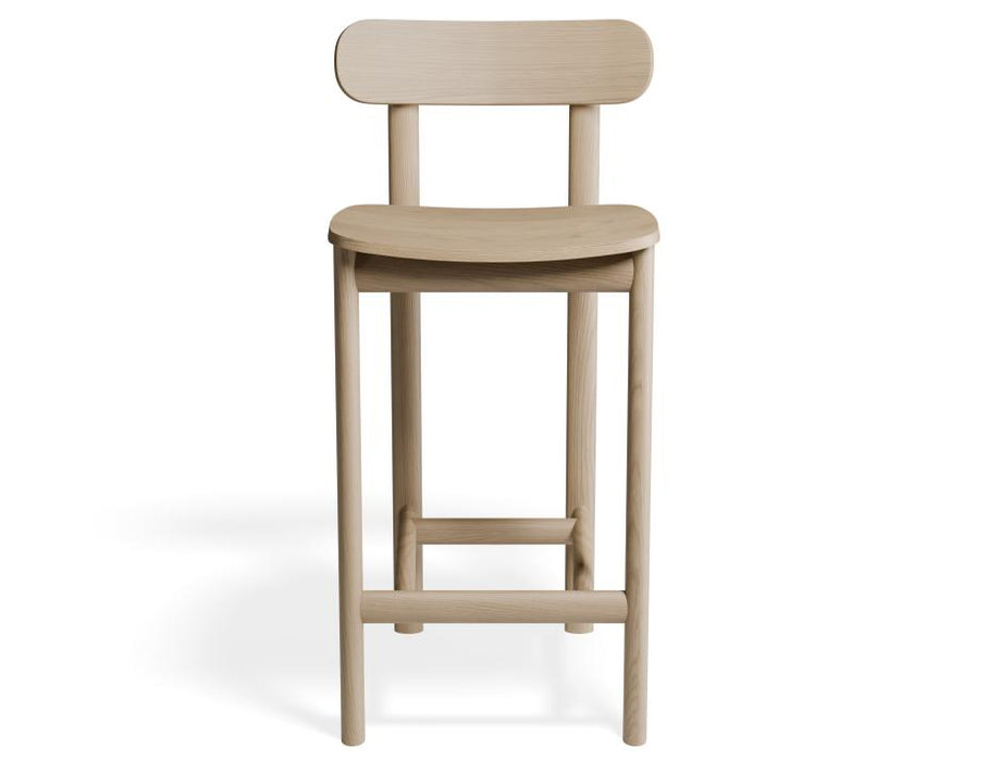 Zara Stool - Natural - 75cm Seat Heigh (High Bar)