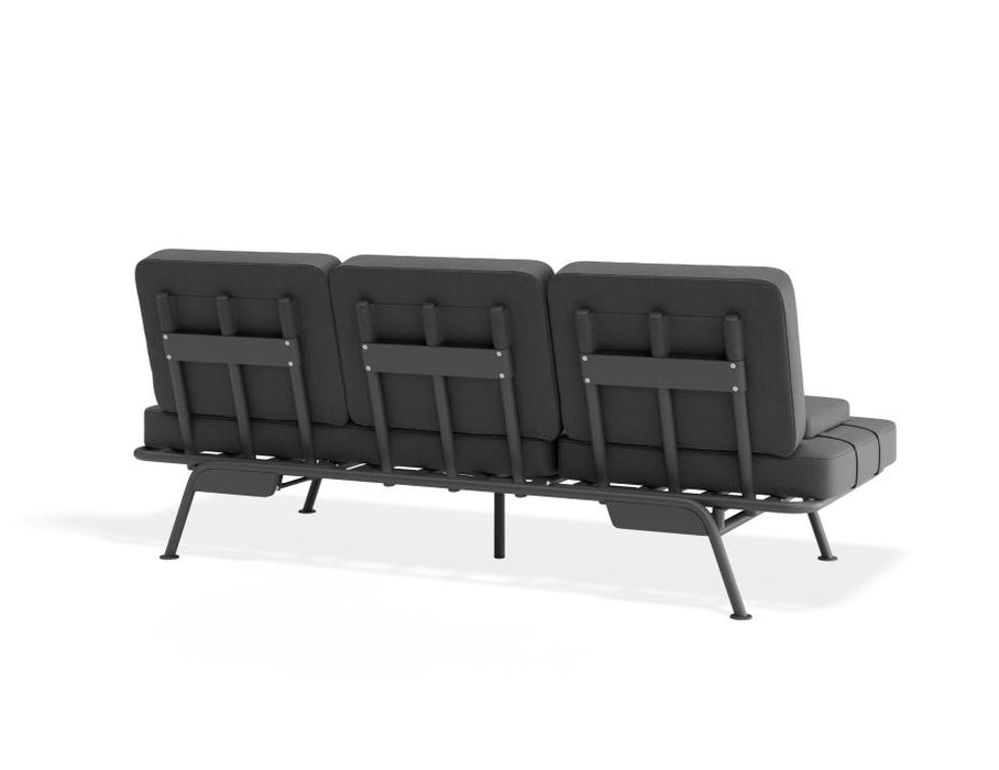 Arla Outdoor Sofa - Charcoal - Outdoor