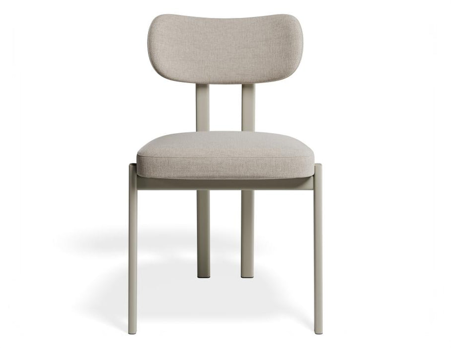 Nova Dining Chair - Dove Legs - Shell Fabric
