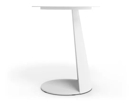 Roam Side Table - Outdoor - White, Aluminium, 40.5cm W