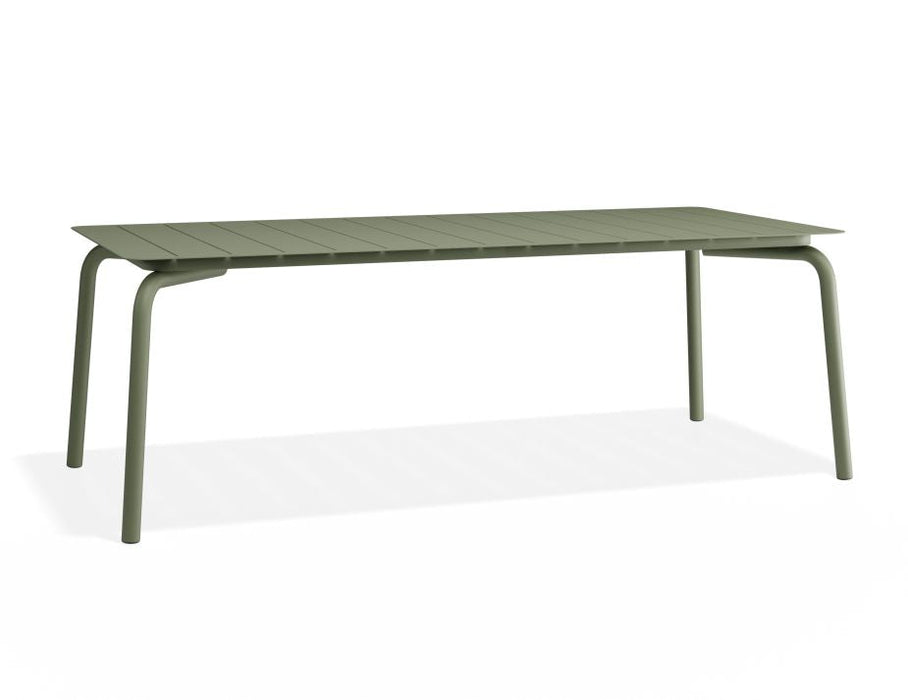 Roku Dining Table 220cm - Eucalyptus Green