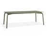 Roku Dining Table 220cm - Eucalyptus Green