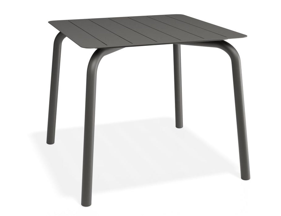 Roku Dining Table 90cm - Outdoor - Matte Charcoal