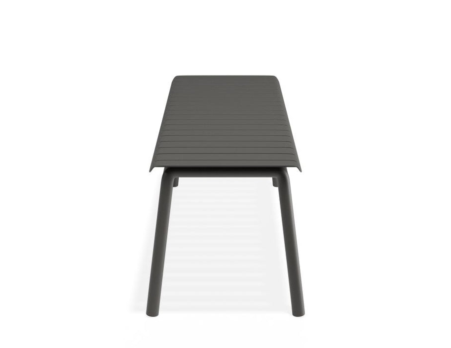 Roku Bench 120cm - Outdoor - Matte Charcoal