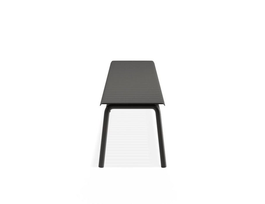 Roku Bench 190cm - Outdoor - Charcoal - Bench with Husk Cushion