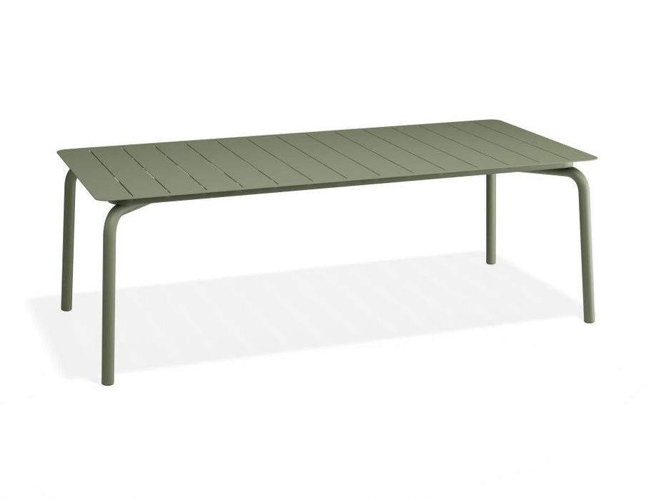 Roku Dining Table 220cm - Eucalyptus Green