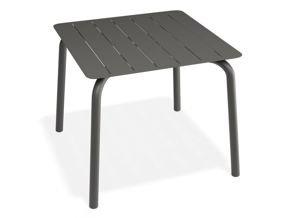 Roku Dining Table 90cm - Outdoor - Matte Charcoal