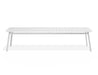 Roku Bench 190cm - White