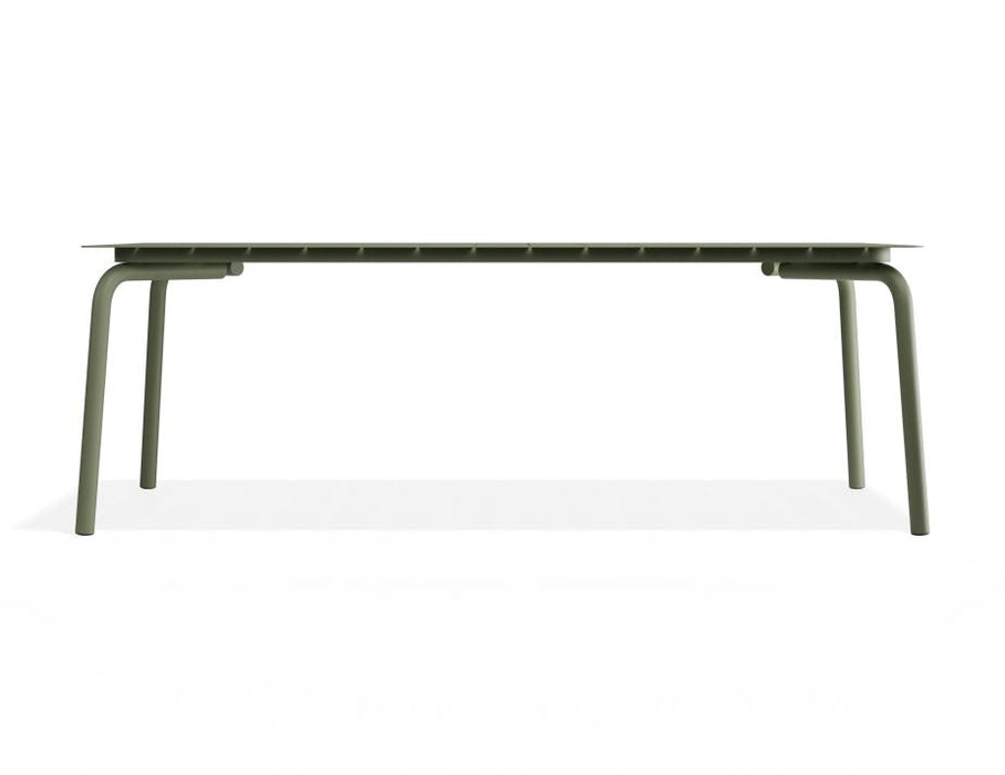 Roku Dining Table 220cm - Eucalyptus Green