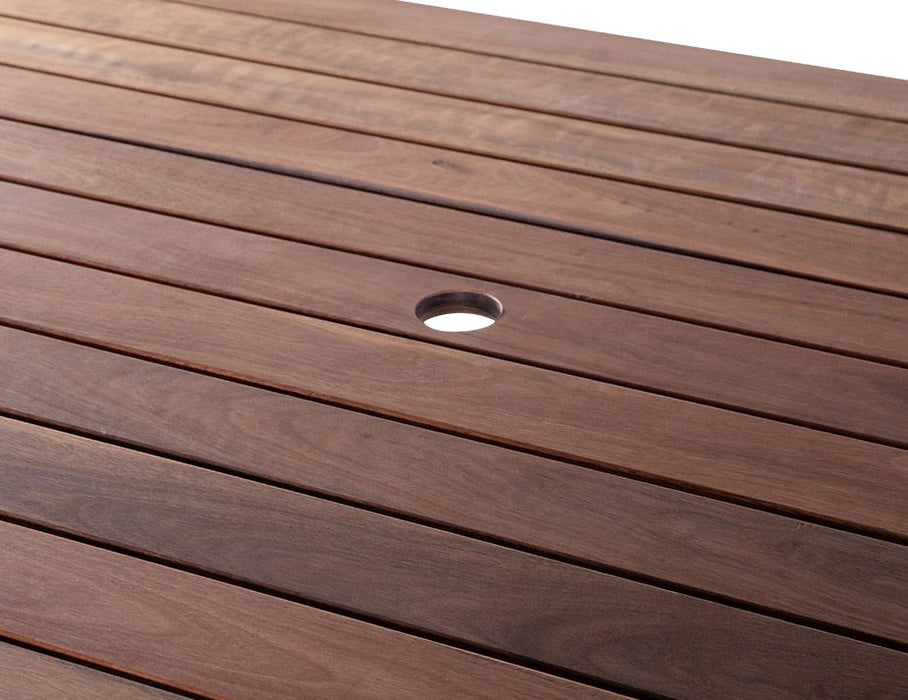 Moonah Outdoor Dining Table - Spotted Gum