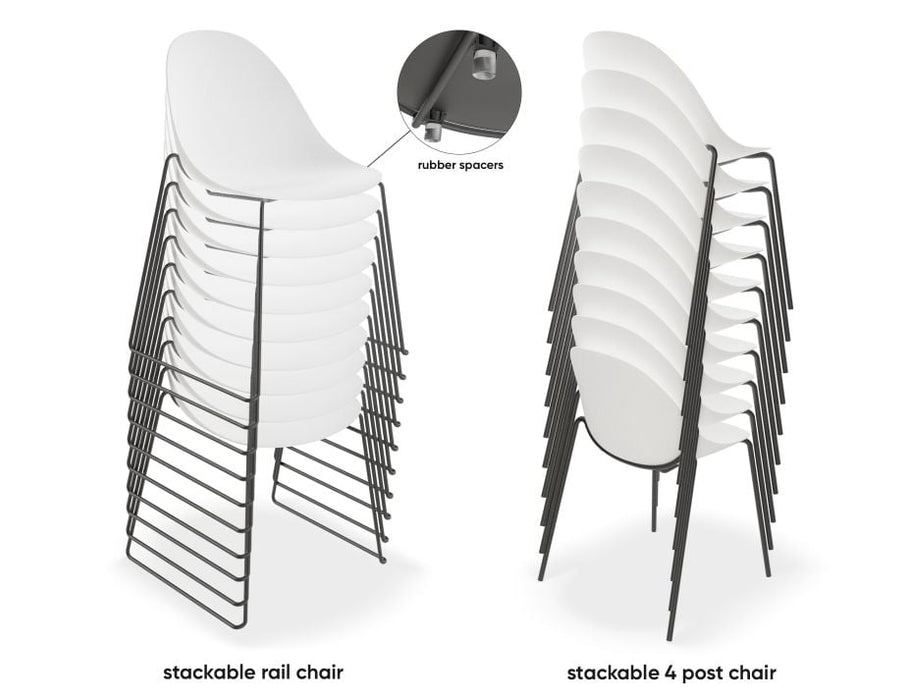 Pebble Chair Coral with Shell Seat - Natural Beechwood Base