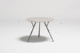 Contemporary side table suitable for all outdoor and indoor applications.