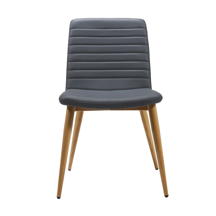 Pixel Sled Chair - French Navy/Ash