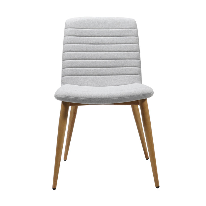 Pixel Sled Chair - Light Grey/Ash