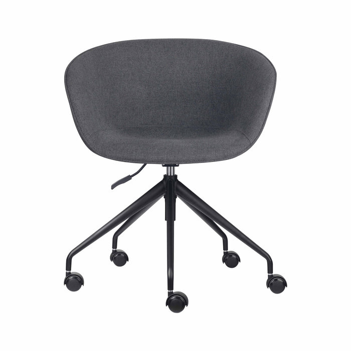 Pixel Tub Chair On 5 Star Base - Charcoal/Black
