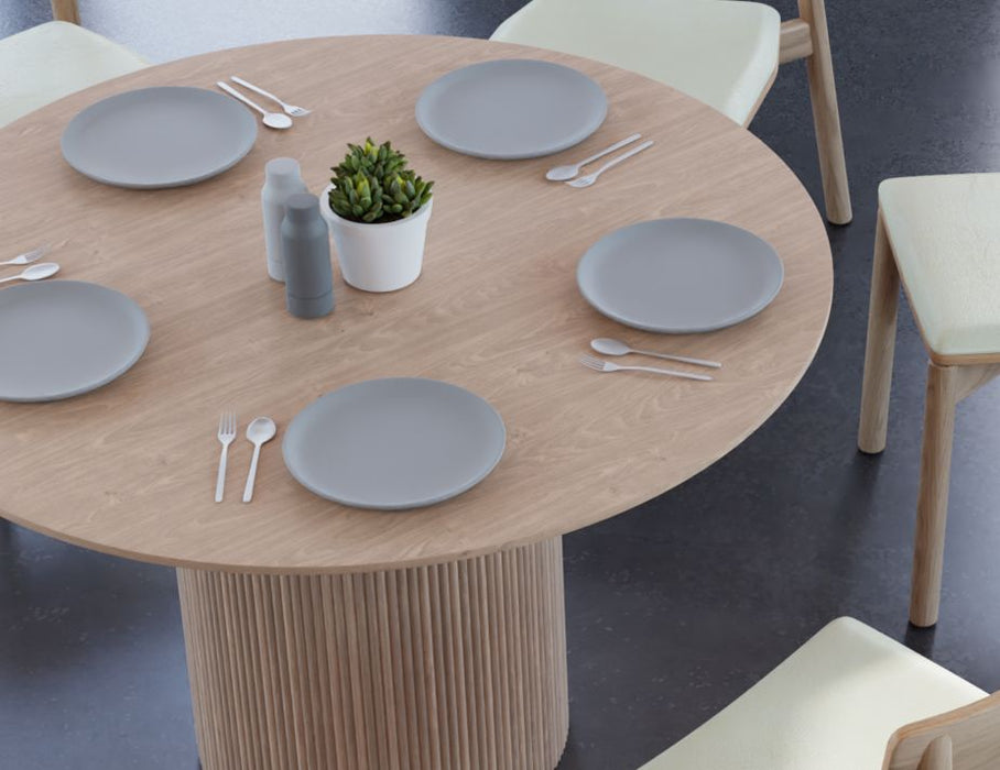 Poppy Dining Table - Natural - 120cm