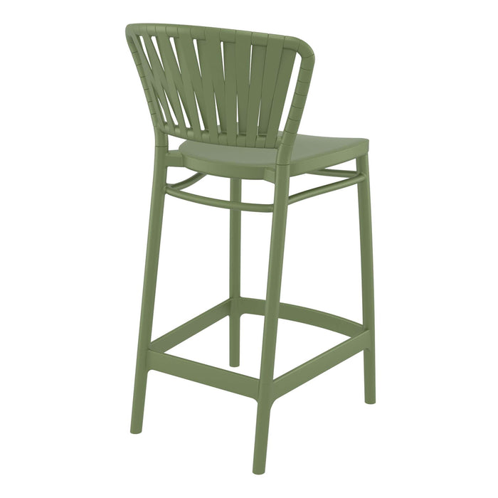 Siesta Portofino Counter Stool 65 — Olive Green