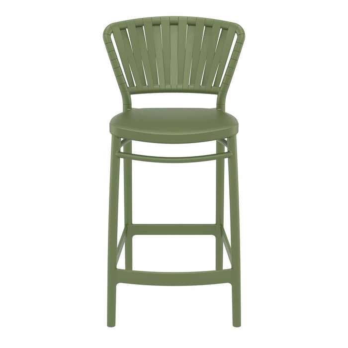 Siesta Portofino Counter Stool 65 — Olive Green