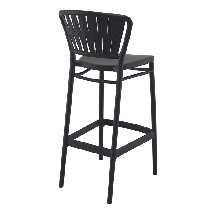 Siesta Portofino Bar Stool 75 — Black