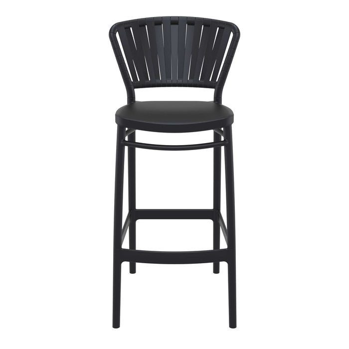 Siesta Portofino Bar Stool 75 — Black