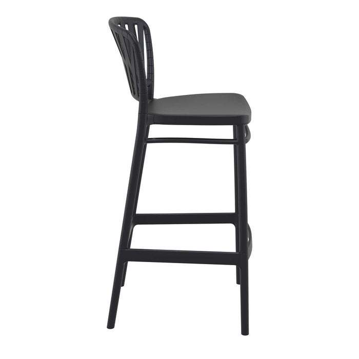 Siesta Portofino Bar Stool 75 — Black