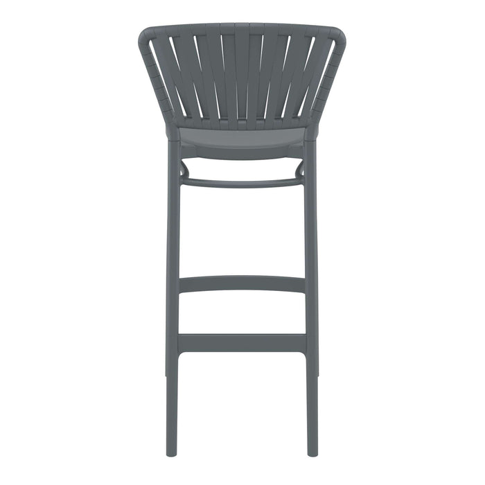 Siesta Portofino Bar Stool 75 — Dark Grey
