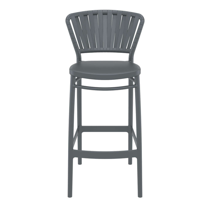 Siesta Portofino Bar Stool 75 — Dark Grey