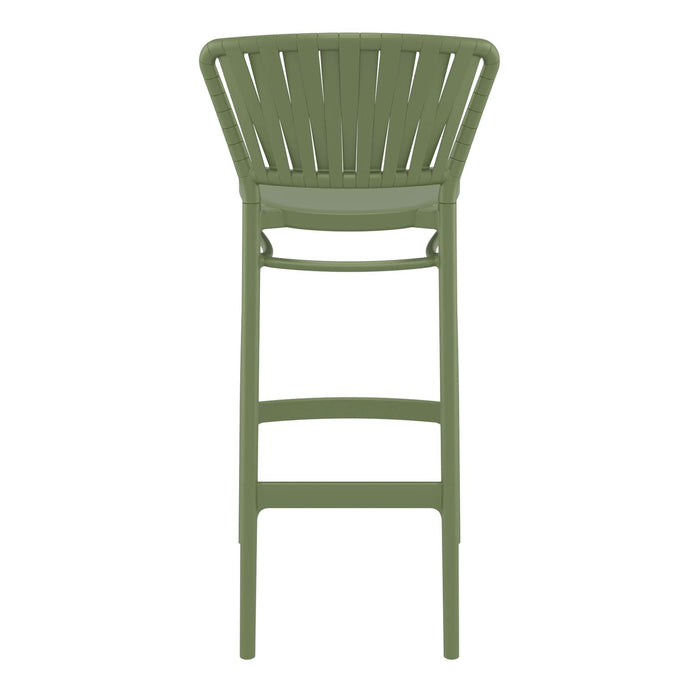 Siesta Portofino Bar Stool 75 — Olive Green