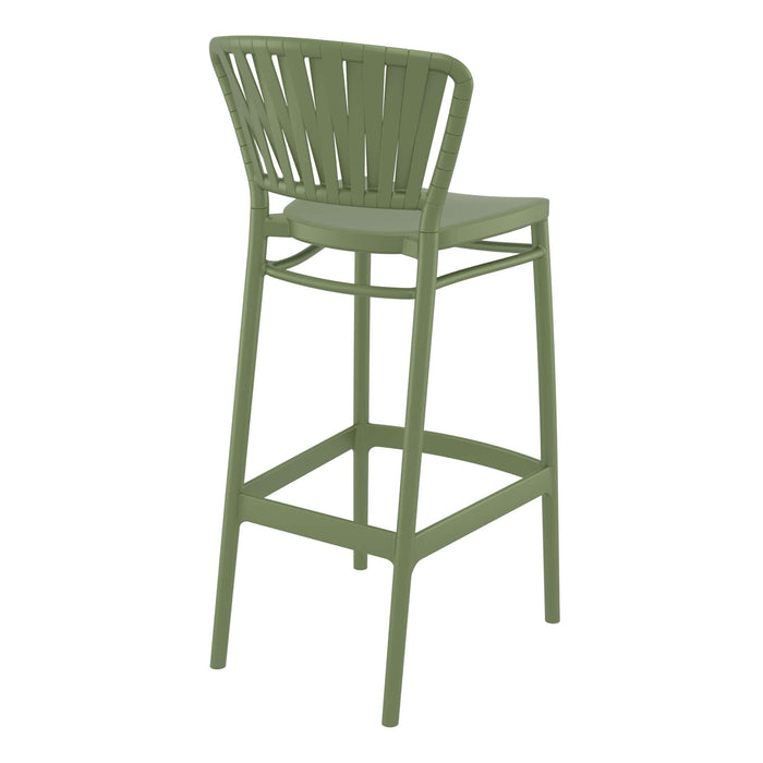Siesta Portofino Bar Stool 75 — Olive Green