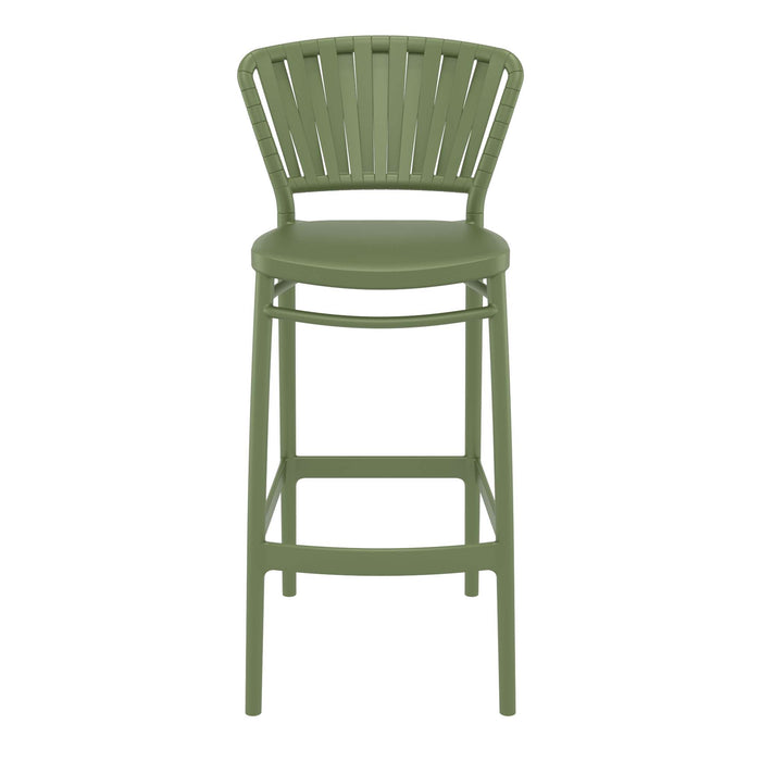 Siesta Portofino Bar Stool 75 — Olive Green