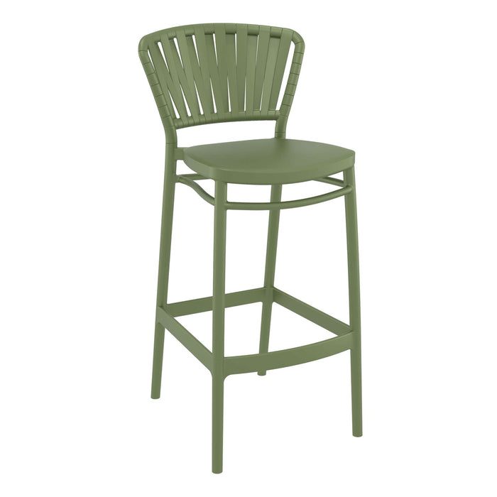 Siesta Portofino Bar Stool 75 — Olive Green