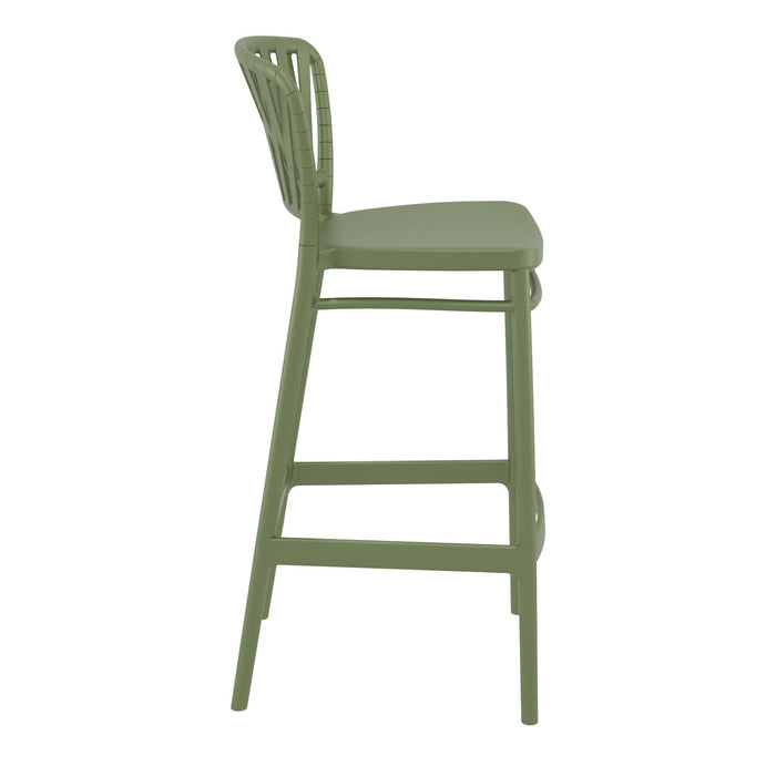 Siesta Portofino Bar Stool 75 — Olive Green