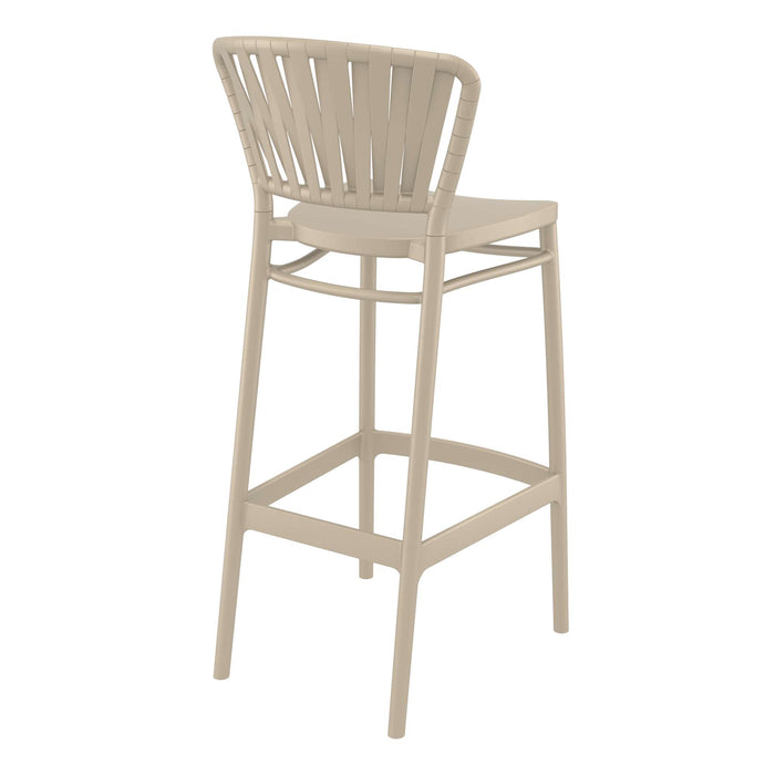 Siesta Portofino Bar Stool 75 — Taupe
