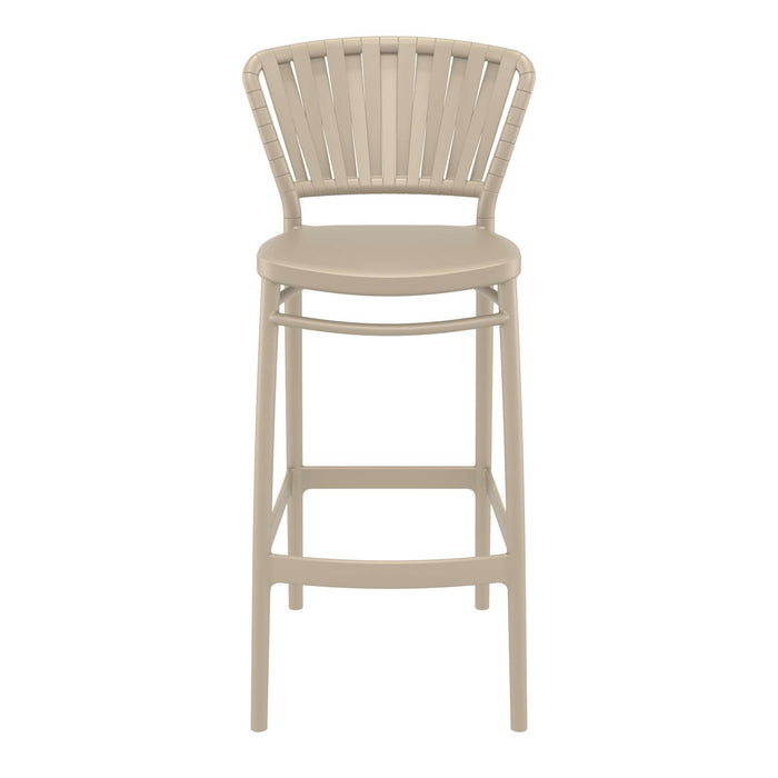 Siesta Portofino Bar Stool 75 — Taupe