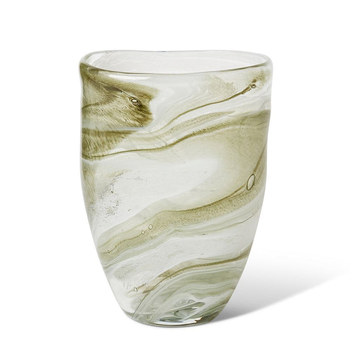 Dalila Vase - Green, 24cm (H)