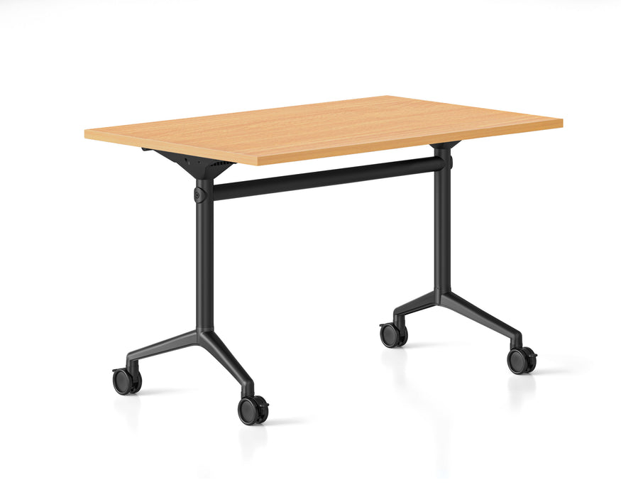 Typhoon Flip Top Table - 1200mm W x 600mm D - Beech