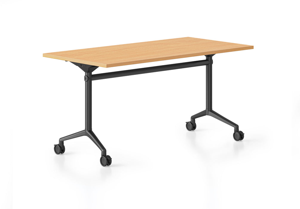 Typhoon Flip Top Table - 1800mm W x 750mm D - Beech