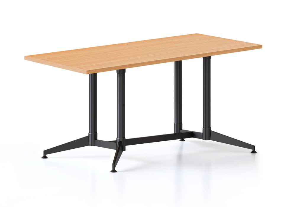 Typhoon Meeting Table - 1500mm W x 750mm D - Beech