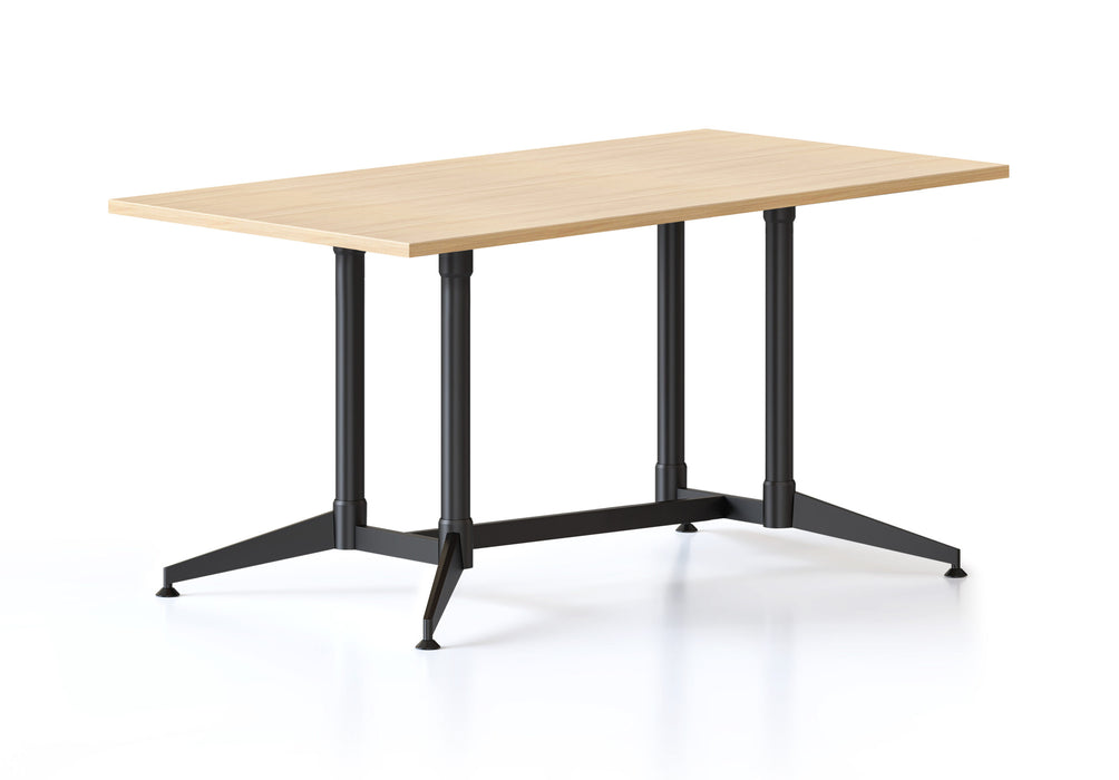 Typhoon Meeting Table - 1500mm W x 750mm D - Natural Oak