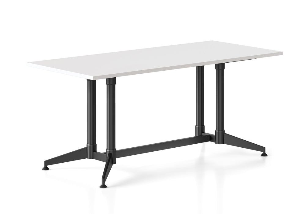 Typhoon Meeting Table - 1800mm W x 750mm D - Natural White