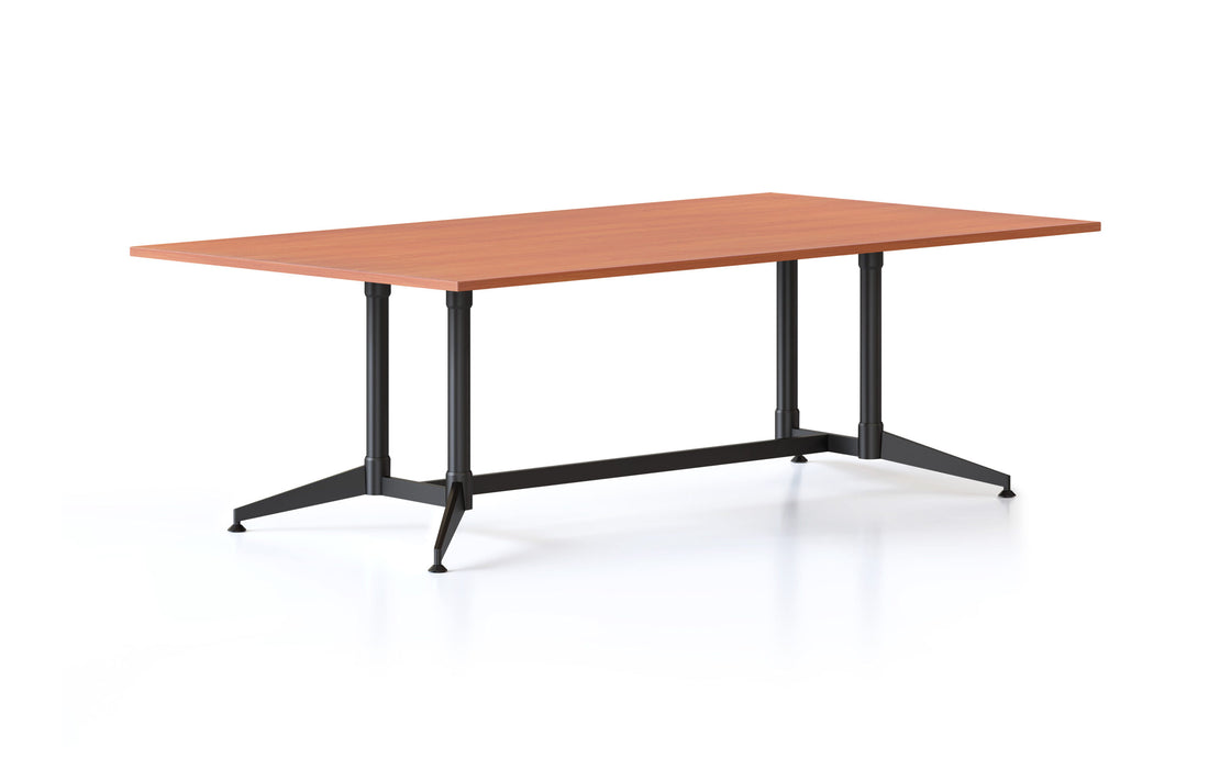 Typhoon Boardroom Table - 2400mm W x 1200mm D - Cherry