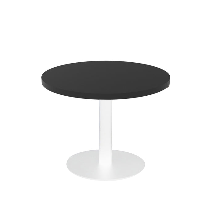 Estilo Round Coffee Table - Black - White P/C