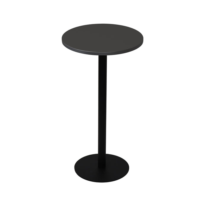 Estilo Round Dry Bar Table - Black - Black P/C