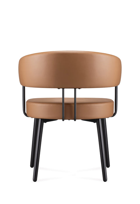 Hera Breakout Chair - Amber PU