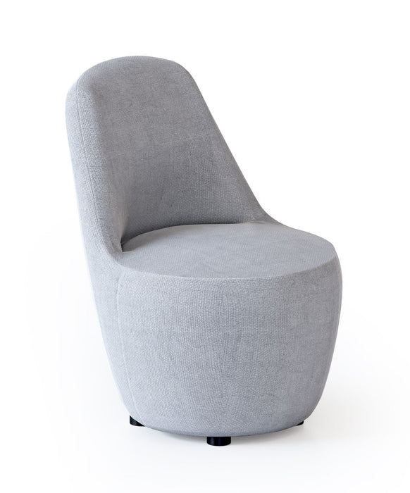 Myk Single Lounge Chair - Light Grey