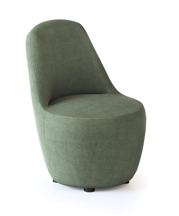 Myk Single Lounge Chair - Olive