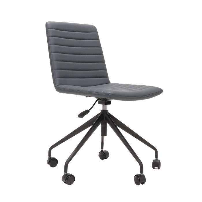 Pixel Swivel 5 Star Base Breakout & Meeting Chair - French Navy/Black